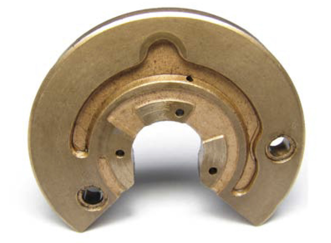 Fig. 11: Thrust Bearing Contaminated Oil