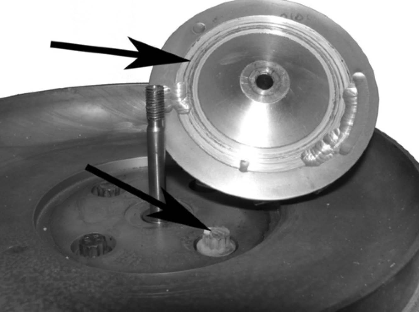 Fig. 19: Back Plate Bolt Loosened